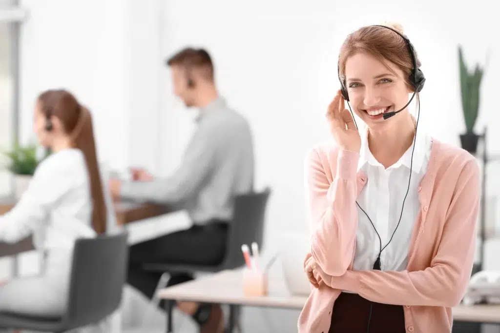 Nearshore CRM virtual assistant supporting a sales team during U.S. business hours
